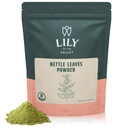 LILY OF THE VALLEY Nettle Leaf Powder - Asciugato delicatamente e macinato - 100 % Natural Sting Nettle - Addizione ideale alle ricette - Vegan & Gluten-Free - Confezionato in Pouch Resealable (4oz, 113g)
