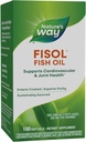 Via della natura Fisol Fish Oil, Enteric Coated, Supporta la salute cardiovascolare e congiunta*, Mega Potency Omega-3s, 180 Softgels (Packaging May Vary)