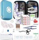 Auto-Home Survival Kit pronto soccorso Emergency-Kit - Blu 273Piece Attrezzatura di viaggio forniture First Aid Set Home Essentials Camping Escursioni YIDERBO