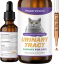 Supporto del tratto urinario per i gatti - Trattamento UTI per i gatti - Salute del tratto urinario, allevia i cristalli urinari, supplemento di supporto del rene e della vescica, 2 oz CATNEW