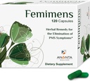 FEMIMENS Ananta Medicare – Integratore a base di erbe per il benessere delle donne e il sostegno al ciclo – 120 capsule