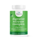 Nbpure Vegan Digestive Enzyme Complex – Bloating giornaliero, Gas & Food Digestive Support for Women & Men – 12 Enzimi & 3 Erbe – Lattasi, Protease, Lipasi, Ginger, Cinnamon, Peppermint + di più