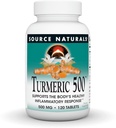 Fonte Naturals Turmeric 500, 500 mg - 120 compresse