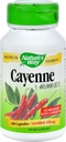 Via della natura Cayenne e pepe 450 Mg Capsule, 100 Conte