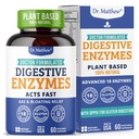 I migliori enzimi digestivi per le donne e gli uomini con lattasi Lipasi Amylase Bromelain. Enzimi per la digestione e la salute digestiva. Rilievo del gas e del Bloating per le donne e gli uomini.