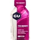GU Energy Original Sports Nutrition Gel 8-Count Vanilla Bean e 8-Count Tri-Berry Bundle con aminoacidi ed elettroliti