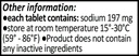 Compresse di cloruro di sodio 500 mg (0,5 grammi), compresse di sale normali USP - 200 compresse di CitraGen Pharmaceuticals, Inc.