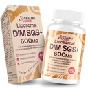 Supplemento dello SGS del DIM Liposomico - Supplemento dell'ormone per le donne e gli uomini, integratori di estrogeni contiene sulforafano Glucosinolato, vitamina E, frutta del melograno - Detox di sostegno e antiossidante (1 pacchetto)