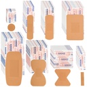 Lounsweer 720 Pcs assorted Bandages Variety Pack Bulk First Aid Kit Refill Supplies Tessuto flessibile Adhesive traspirante Fingertip Knuckle Spot Bandages impermeabile per le braccia Knees Wound Care Scrapes