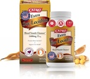 CATALO Extra Soy Lecithin Capsule – Sanità del vaso di sangue, Funzione del cervello e benessere del fegato – Integratore della lecitina di soia per adulti, 300 Softgels
