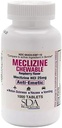 SDA LABORATORIES Meclizine Chewable Tablets, 25mg, Anti-Emetic, Raspberry Flavor, Motion Sickness & Vertigo Rilievo per Nausea, Dizziness, e Vomiting, 1000 Count (1 Confezione)