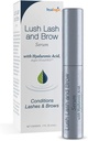 Hyalogic HA Lush Lash e Brow Siero con Acido Ialuronico, Olio di Argan e KGFTM per Lash & Brows Condizionamento - 0.17 Ounce