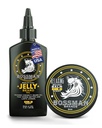 Bossman Jelly Beard olio per uomo & Beard Balm per uomini Combo - Gold Scent