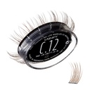 Lashify Curl 12mm Gossamer Eyelash Extensions Refill, Ash Color, DIY False Lashes per un look naturale