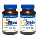 TruBifido - 30 capsule, Confezione da 2 - Potente Probiotico per la salute e l'energia del colon - Booster immunitario, Supporti Regolarità - Gluten Free - 60 Total Servings
