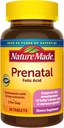 Natura fatta Multivitamina prenatale con acido folico, vitamina prenatale e integratore minerale per il supporto nutrizionale giornaliero, 90 compresse, 90 giorni di alimentazione