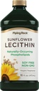 Piping Rock Sunflower Lecithin Liquid Supplement | 16 oz olio | Naturally-Occurring Phospholipids | Vegan, Soy Free, Non OGM, Soy Free, Gluten Free