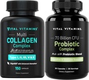 Vitamine vitali Multi Collagen Capsule + Complesso Probiotico