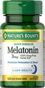 Bounty Melatonin Tablets, 3 mg, 120 conte