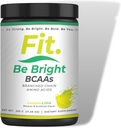 Adatta. Be Bright BCAA Supplement | 5g Essential BCAA Blend | Supporta la costruzione del muscolo | Accelera il recupero | Lemon-Lime | 50 Servings