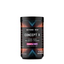BEYOND RAW Concept X, Polvere pre-allenamento clinicamente dosa, contiene caffeina, L-citrullina, Creatina e Beta-Alanina, Dolce & Tart Flavor, 20 Serve
