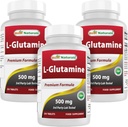 I migliori naturali L-Glutamina 500mg, 250 compresse (250 conteggio)