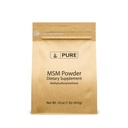 PURE ORIGINAL INGREDIENTI Methylsulfonylmethane (1lb) MSM, Integratore alimentare naturale dello zolfo