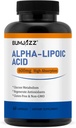 Acido lipoico alfa 600mg, aiuta a sostenere il metabolismo del glucosio e gli antiossidanti rigenerati Non-GMO - Gluten Free - Soy Free - 60 Count