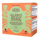 Erbe, Etc. Allergy ReLeaf System - Seasonal Discomfort Supplement - Fornisce supporto per starnuti & Itchy Eyes - Supporta la funzione del seno - 30 Softgels (30 Serve)