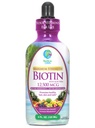 Gocce di biotina liquida di massima resistenza w/ 12.500 MCG – Migliori vitamine per la crescita rapida dei capelli, perdita di capelli ridotta, pelle sana e unghie forti -5X più potente di pillole– Assorbimento massimo, Vegan– 4oz, 30 Serv