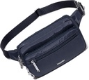 Baggallini Securtex Antifurto Cinghia Fanny Pack per donne RFID Portafoglio chiusura Zipper-Travel Bag Crossbody Purse