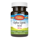 Carlson - Acido alfa lipoico, 300 mg, Produzione di energia, Antiossidante universale, 30 compresse