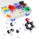 Kit di modello molecolare, 240 Pcs Organico Set di Chimica Molecolare, Atom Element Modello Kit per Lezioni in Chimica, Strutture Molecolari Kit di costruzione, Ochem Science Gift for Teachers and Students