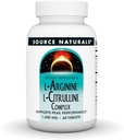 Fonte Naturals L-Arginina L-Citrullina Complesso 1000mg Aminoacido essenziale Supplemento - 60 compresse