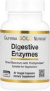 California Oro Nutrizione enzimi digestivi, spettro ampio, adatto per vegetariani, 90 capsule vegetali