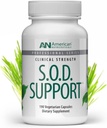 American Nutriceuticals – Supporto S.O.D. – 190 capsule – Supporta la produzione naturale di dismutasi super ossida – Distrugge radicali liberi, Supporta la disintossicazione intracellulare & Facile da ingoiare