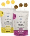 MommaBear Organic Tutto Natural Motion Sickness and Throat Relief Lollipops Get Well Soon Pack | Throat Soothing & Nausea Calming Honey Lollipops for Adults, Pregnant Women & Kids 3+ | Confezione da 2 Bundle