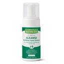 Medline Remedy Pulitore di schiuma clinica No-Rinse, Vanilla Scent (4 fl oz) - Shampoo idratante e Body Wash per pelle sensibile, Paraben e Sulfate Free, For Face, Hair e All Age