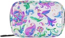 Watercolor Birds Paisley Pill Box 7 giorno Pill Case Bag organizzatore di Pillole di viaggio con Zipper Portable Weekly Case Dimensioni compatte per il supporto supplemento di vitamina