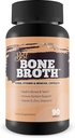 Migliore Bone Broth Capsule - Integratore Salute e Immunità - Bone Broth Powder Alternative Capsule - Bone Salute Integratori Donne Oltre 50 & Bone Salute Integratori per Uomo - Vitamina D Bone Salute