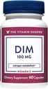 La vitamina Shoppe DIM 100MG con estratto di pepe nero Bioperine, supporta il metabolismo estrogeno per la salute delle donne (60 capsule)