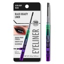 BEPHOLAN Matite per eyeliner nero,Macchina per eyeliner in gel resistente all'acqua Matita per occhi di linea nera per le donne impermeabili Proof Long-lasting (BLACK)