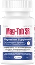 Consegna del lattato di magnesio di rilascio esteso per 10x migliore assorbimento-mag-Tab SR (rilascio prolungato) 60 contro-supporti sonno, crampi muscolari, deficit di magnesio problema di salute (60)