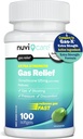 Rilievo di gas ad alta resistenza - Simethicone 125mg Softgels - Fast Anti Gas Bloating Relief - Confronta con l'ingrediente attivo in Gas-X Anti Gas Pillole - Stomach Gas Relief per Adulti (100 Conteggio)