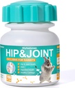Coniglio di supporto congiunto, 200 compresse, supporto anti-infiammatorio per conigli con Glucosamina, Condroitina, e MSM, Rilievo del dolore congiunto, Promuovere la crescita del cartilage, Formula di scienza approvata da Vet