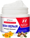 Natrulo Skin Repair Cream | Natural All Final Ointment for Eczema, Itch Relief, Bites, Burns, Diaper Rash, Ringworm, Wound Care | Repair Rescue Skincare Salve