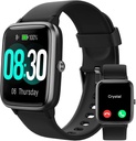 GRV Smart Watch per iOS e Android Phones (Answer/Make Calls), Orologi per Uomo Donne IP68 impermeabile Smartwatch Fitness Tracker Orologio con frequenza cardiaca/Sleep Monitor Passi Calorie Contatore (nero)