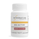 Terapeutica Integrativa B12-Active - B12 Supplemento per il supporto della funzione Nerve* - Supporto per la masticabilità - Latticini, Soia e Gluten-Free - Ciliegia aromatizzata, 30 Compresse per cucire (30 Serve)