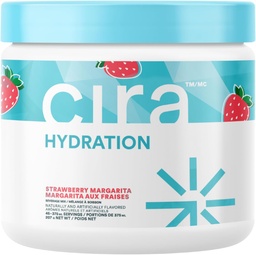 Cira Hydration Powder (45 Servings) - Electrolyte Drink Mix con sale himalayano per la disidratazione sollievo e recupero - Fragola Margarita