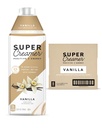 SUPER COFFEE Creamer | SugarFree | 25.4 Fl Oz, Confezione da 6 | Keto Coffee Creamer | 0g Sugar, 1g Protein, 15 Calories | Vanilla